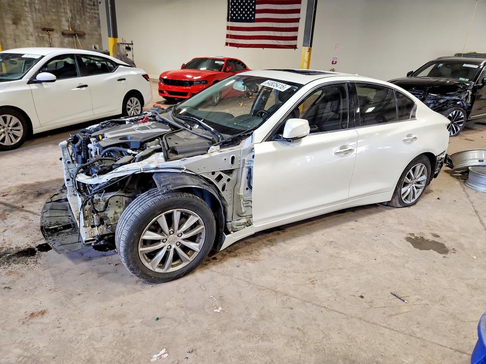 2017 Infiniti Q50 მანქანა იყიდება აუქციონზე, vin: JN1EV7AR7HM841642, აუქციონის ნომერი: 54805416