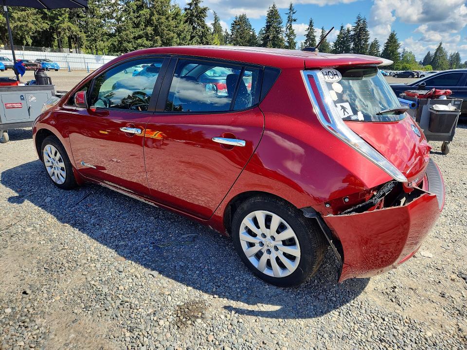 Продажа на аукционе авто 2015 Nissan Leaf, vin: 1N4AZ0CP2FC332909, номер лота: 54098746
