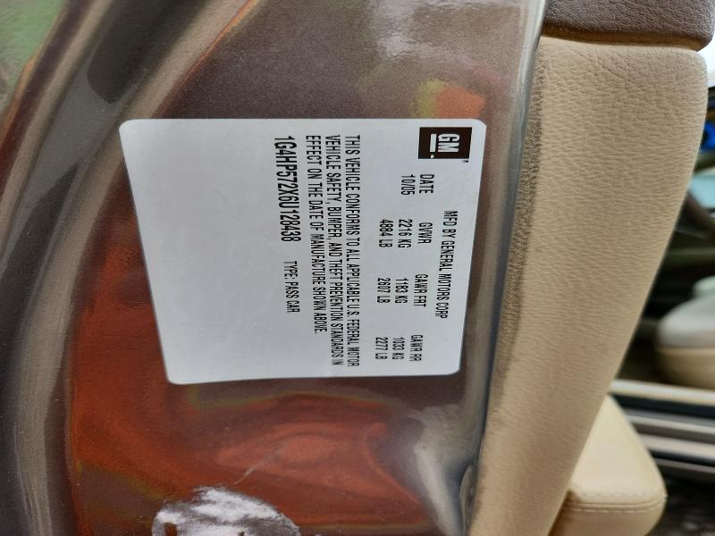 52379196 :رقم المزاد ، 1G4HP572X6U128438 vin ، 2006 Buick Lucerne مزاد بيع