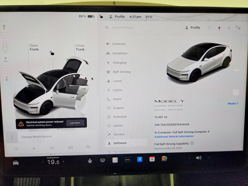 53189346 :رقم المزاد ، 7SAYGDEE8TA414434 vin ، 2026 Tesla Model Y مزاد بيع
