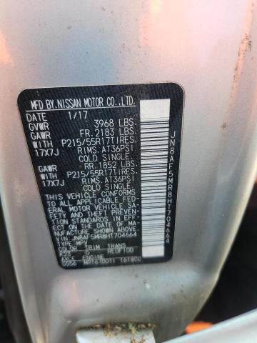 Продаж на аукціоні авто 2017 Nissan Juke, vin: JN8AF5MR8HT704664, номер лоту: 53651726