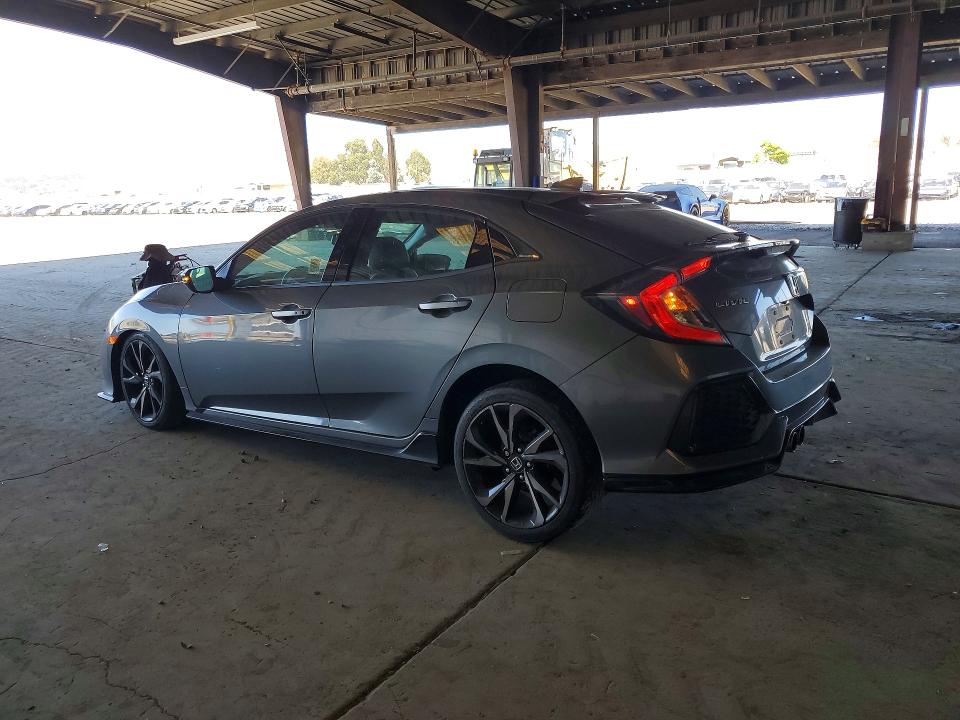 53551156 :رقم المزاد ، SHHFK7H93JU432597 vin ، 2018 Honda Civic مزاد بيع