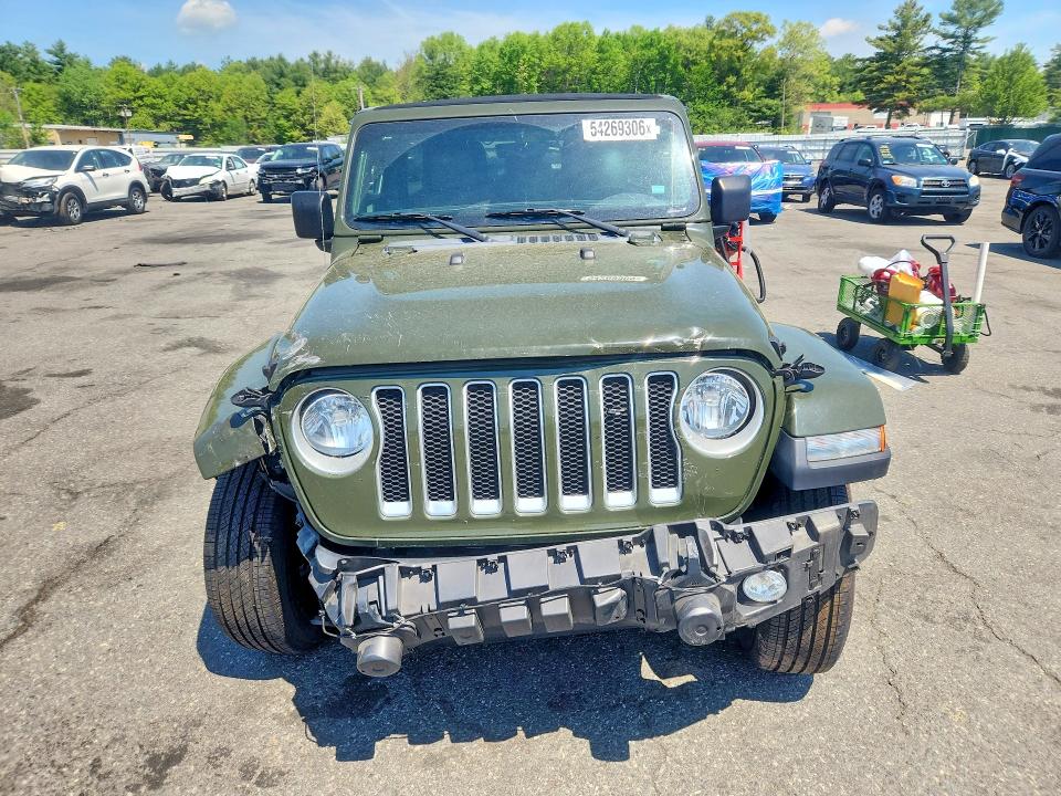 2021 Jeep Wrangler Unlimited მანქანა იყიდება აუქციონზე, vin: 1C4HJXEN1MW568421, აუქციონის ნომერი: 54269306