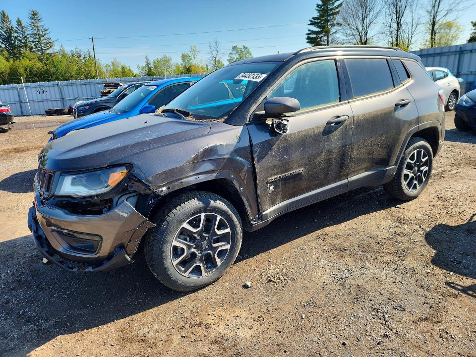 2019 Jeep Compass მანქანა იყიდება აუქციონზე, vin: 3C4NJDDB2KT800178, აუქციონის ნომერი: 54432336