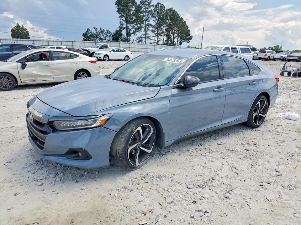 54366326 :رقم المزاد ، 1HGCV1F43MA007654 vin ، 2021 Honda Accord مزاد بيع