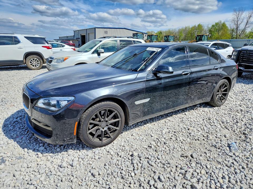 2015 Bmw 750 მანქანა იყიდება აუქციონზე, vin: WBAYB6C5XFD966121, აუქციონის ნომერი: 52597146