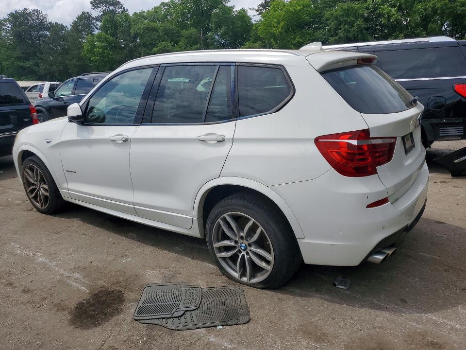 Auction sale of the 2016 Bmw X3, vin: 5UXWZ7C53G0T42647, lot number: 54471286