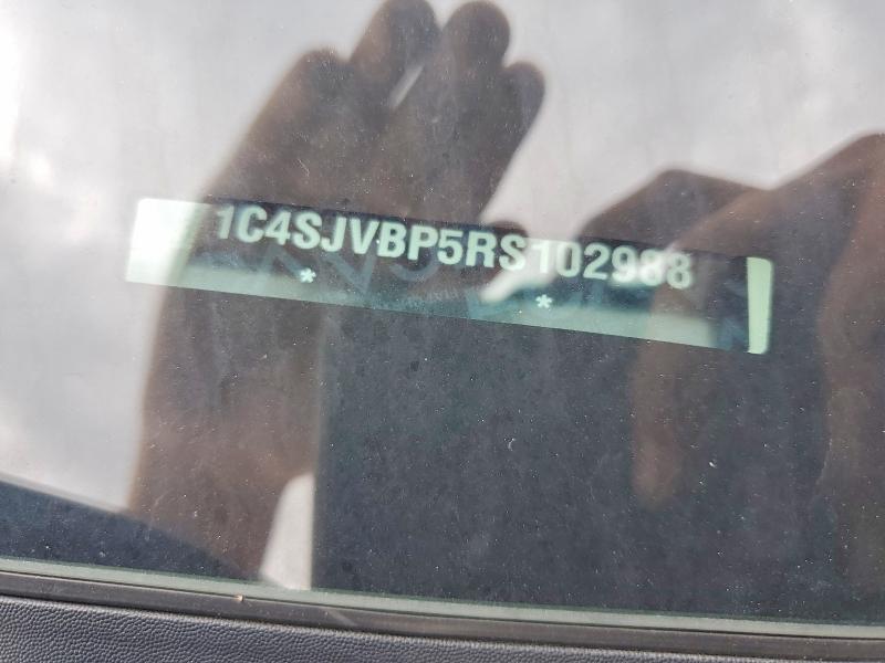2024 Jeep Wagoneer მანქანა იყიდება აუქციონზე, vin: 1C4SJVBP5RS102988, აუქციონის ნომერი: 54287126