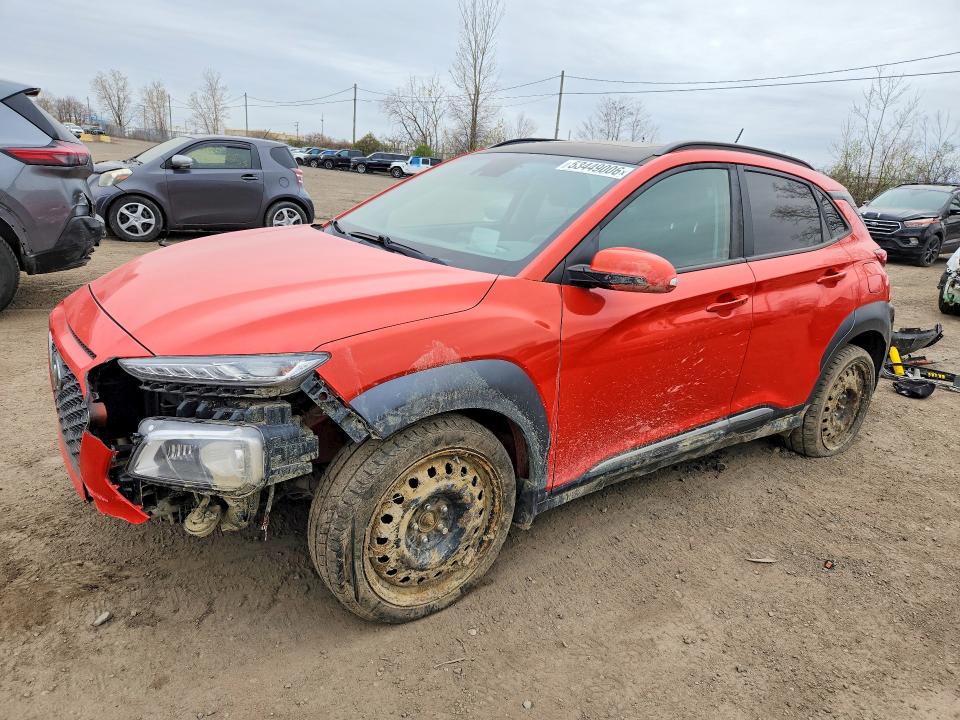 2018 Hyundai Kona მანქანა იყიდება აუქციონზე, vin: KM8K5CA55JU115351, აუქციონის ნომერი: 53449006