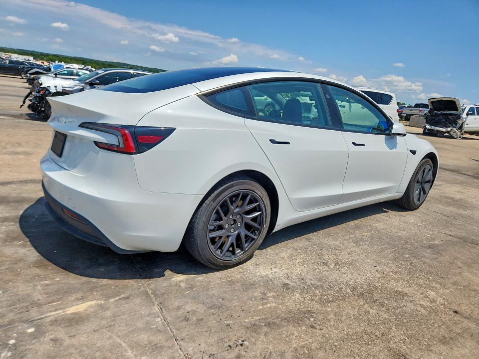 53625576 :رقم المزاد ، 5YJ3E1EA2SF025380 vin ، 2025 Tesla Model 3 مزاد بيع