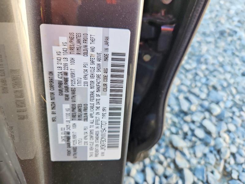 Aukcja sprzedaży 2022 Mazda Cx-5, vin: JM3KFBCMXN1547707, numer aukcji: 54994676