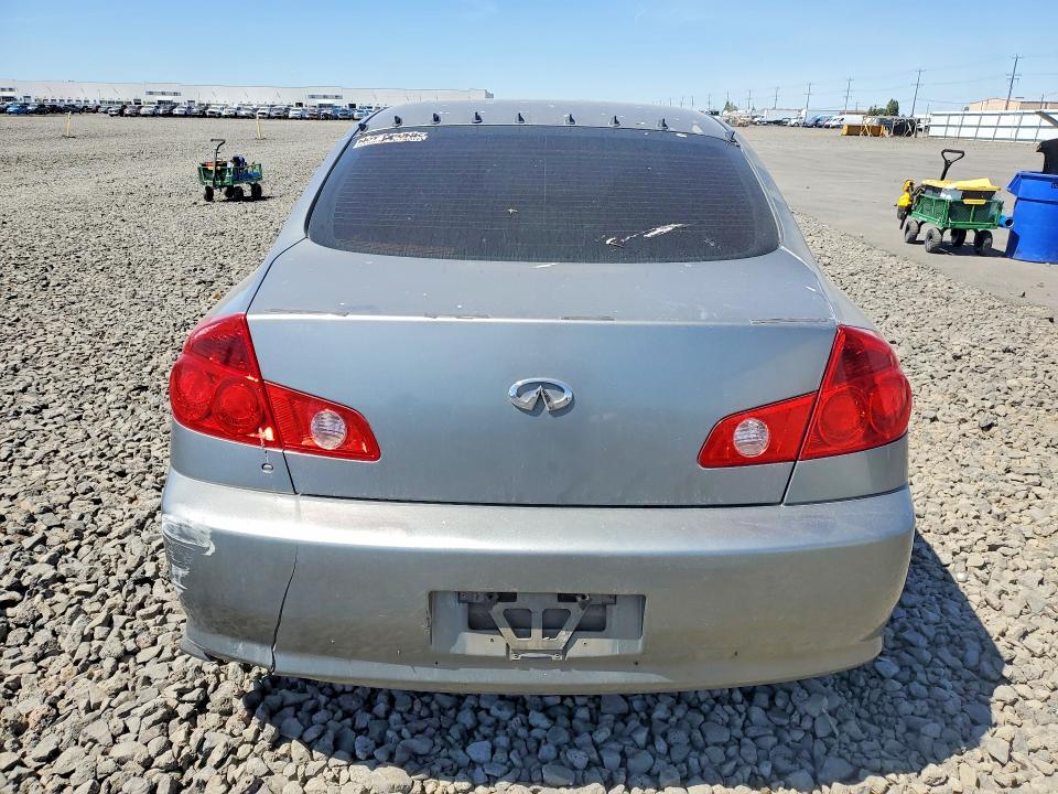 53169736 :رقم المزاد ، JNKCV51F66M606093 vin ، 2006 Infiniti G35 مزاد بيع