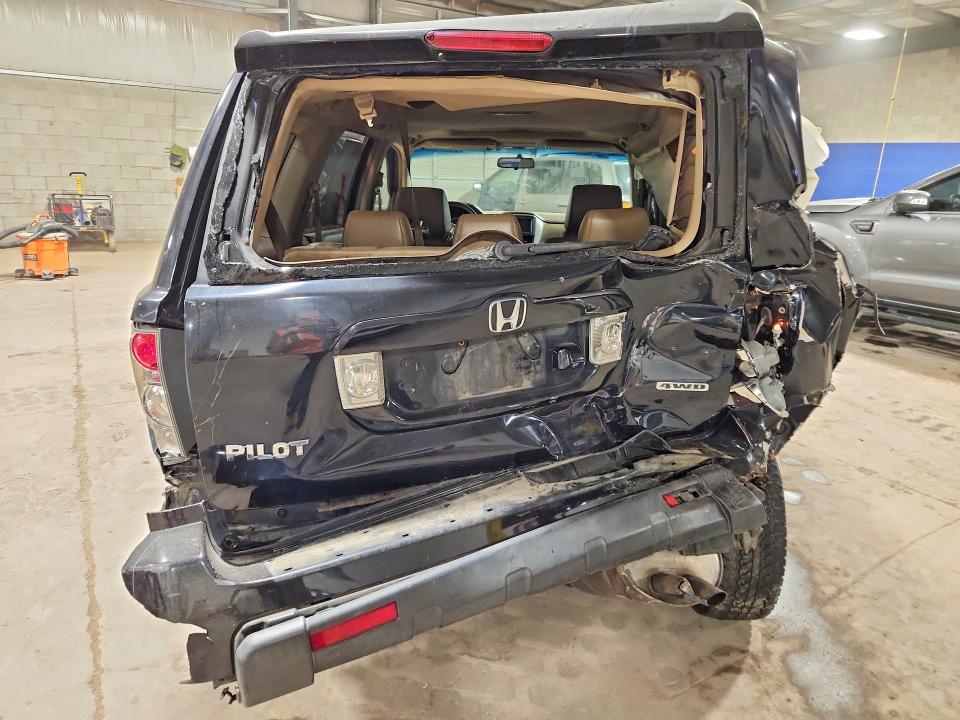 2006 Honda Pilot მანქანა იყიდება აუქციონზე, vin: 2HKYF18776H533659, აუქციონის ნომერი: 54425896