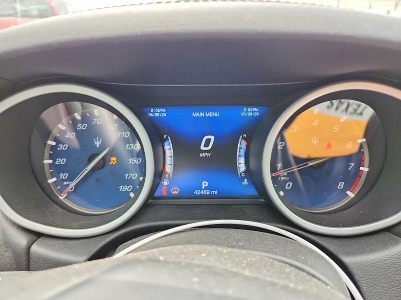 Продаж на аукціоні авто 2018 Maserati Ghibli, vin: ZAM57YSAXJ1284993, номер лоту: 55122566