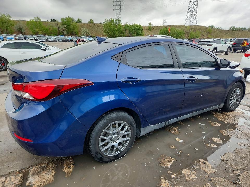54354916 :رقم المزاد ، 5NPDH4AE6GH679121 vin ، 2016 Hyundai Elantra مزاد بيع