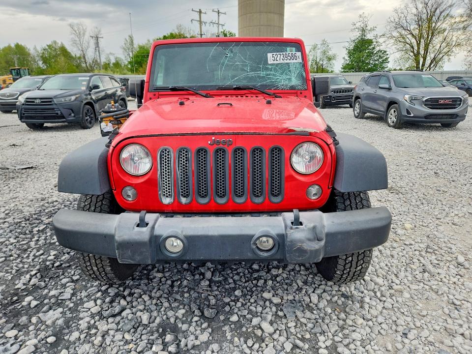 Aukcja sprzedaży 2016 Jeep Wrangler Unlimited, vin: 1C4BJWDG6GL206125, numer aukcji: 52739586