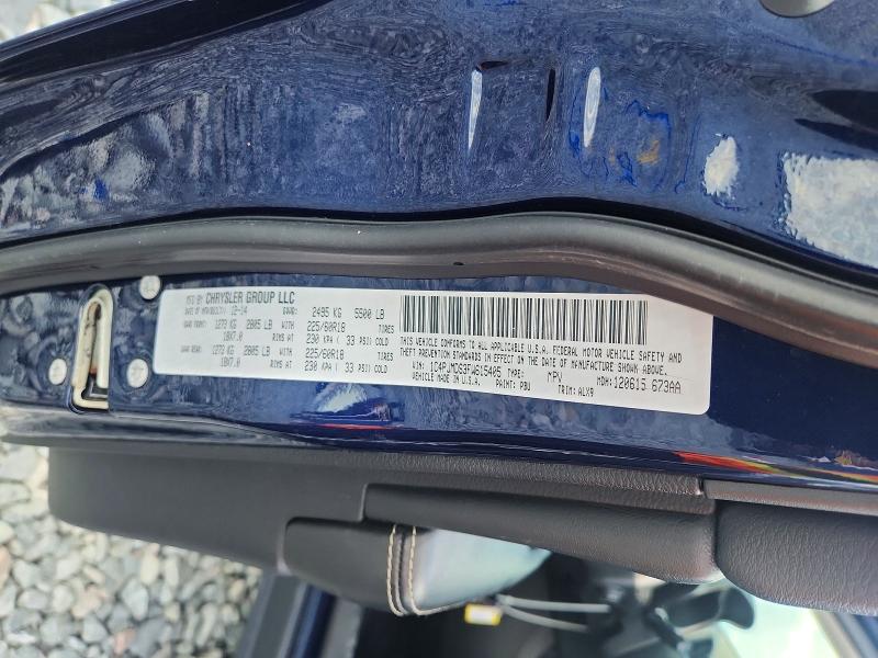 54635536 :رقم المزاد ، 1C4PJMDS3FW615405 vin ، 2015 Jeep Cherokee مزاد بيع