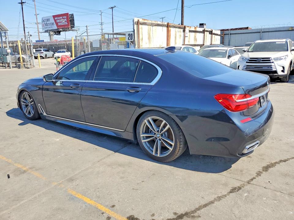 2019 Bmw 740 მანქანა იყიდება აუქციონზე, vin: WBA7E4C51KGV28667, აუქციონის ნომერი: 54635186