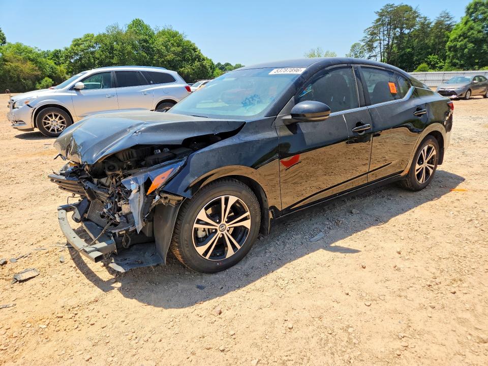 53787896 :رقم المزاد ، 3N1AB8CV4LY233073 vin ، 2020 Nissan Sentra مزاد بيع