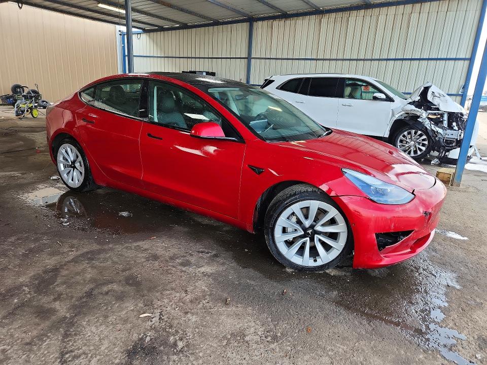 Продажа на аукционе авто 2022 Tesla Model 3, vin: 5YJ3E1EA1NF303982, номер лота: 55387596