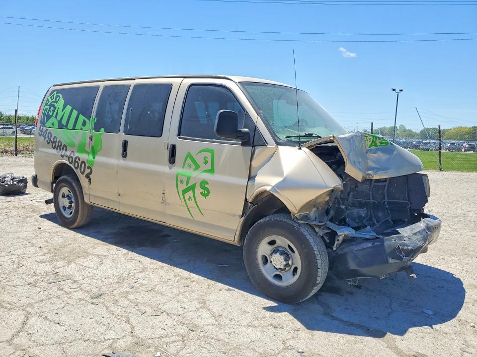 2012 Chevrolet Express G2500 მანქანა იყიდება აუქციონზე, vin: 1GAWGPFA2C1199333, აუქციონის ნომერი: 53281146