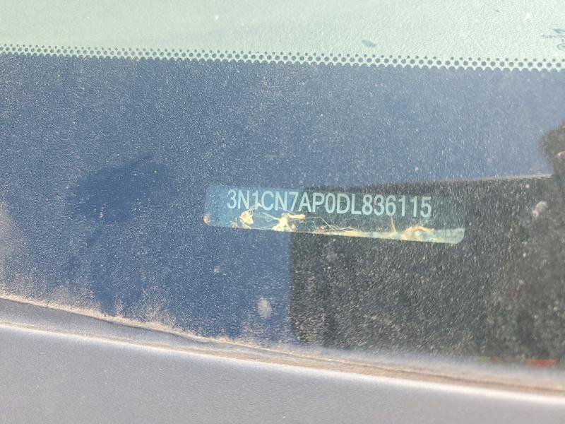 Продаж на аукціоні авто 2013 Nissan Versa, vin: 3N1CN7AP0DL836115, номер лоту: 54241106