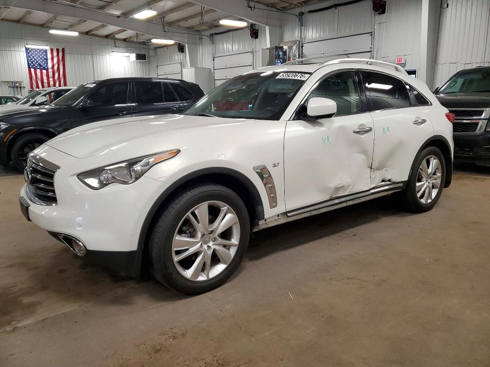 53920676 :رقم المزاد ، JN8CS1MW4DM170599 vin ، 2013 Infiniti Fx37 مزاد بيع