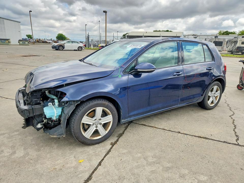 52568876 :رقم المزاد ، 3VW217AU1HM066630 vin ، 2017 Volkswagen Golf مزاد بيع