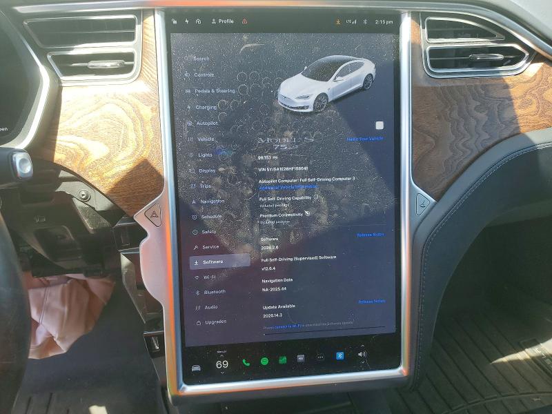 Aukcja sprzedaży 2017 Tesla Model S, vin: 5YJSA1E26HF188641, numer aukcji: 53839836