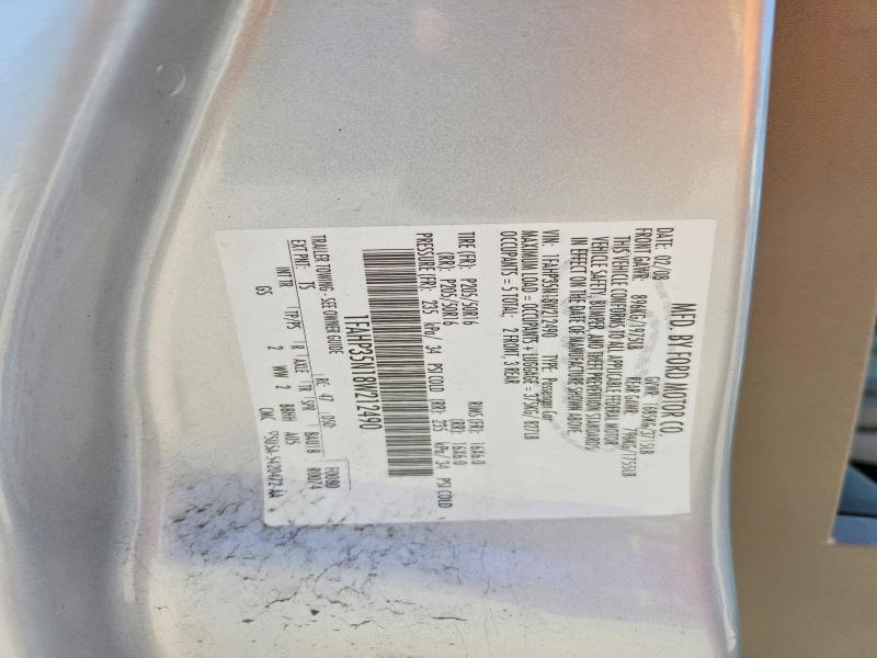 54312596 :رقم المزاد ، 1FAHP35N18W212490 vin ، 2008 Ford Focus مزاد بيع