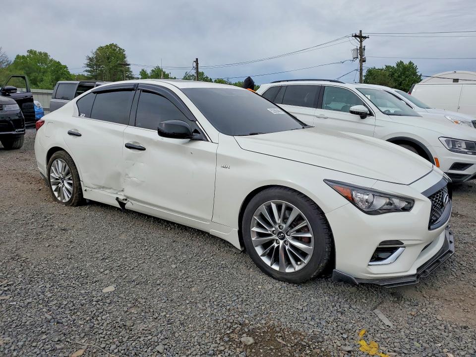 Продаж на аукціоні авто 2018 Infiniti Q50, vin: JN1EV7AR0JM610135, номер лоту: 52889486