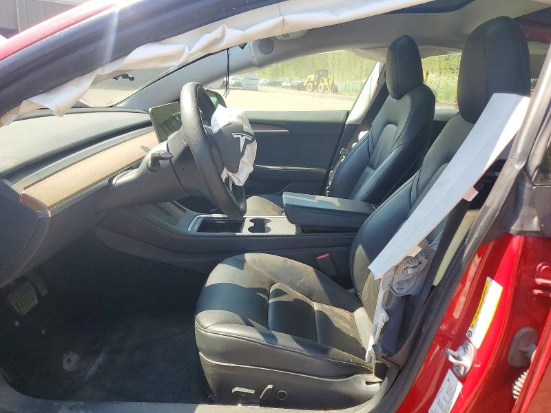 2022 Tesla Model 3 მანქანა იყიდება აუქციონზე, vin: 5YJ3E1EA4NF371001, აუქციონის ნომერი: 52660056
