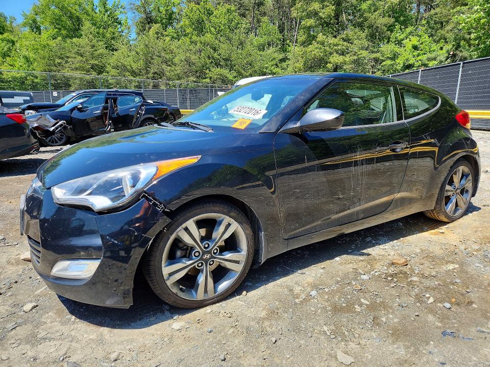 Продажа на аукционе авто 2016 Hyundai Veloster, vin: KMHTC6AD6GU285407, номер лота: 53272016