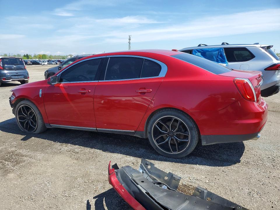 54073676 :رقم المزاد ، 1LNHL9ER0AG602410 vin ، 2010 Lincoln Mks مزاد بيع