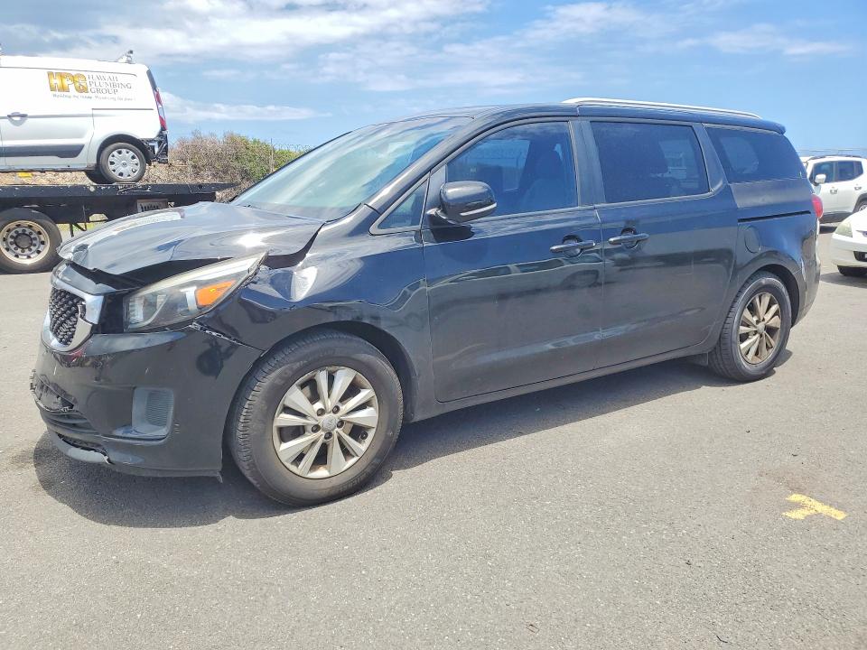 52877256 :رقم المزاد ، KNDMB5C12G6202780 vin ، 2016 Kia Sedona مزاد بيع