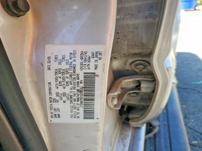 Продажа на аукционе авто 2000 Toyota 4runner, vin: JT3HN87R0Y0299626, номер лота: 52952256