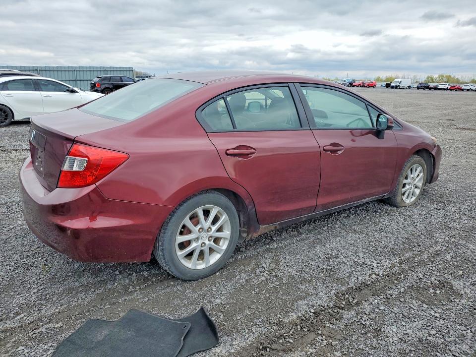 Продаж на аукціоні авто 2012 Honda Civic, vin: 2HGFB2F44CH036608, номер лоту: 53971346