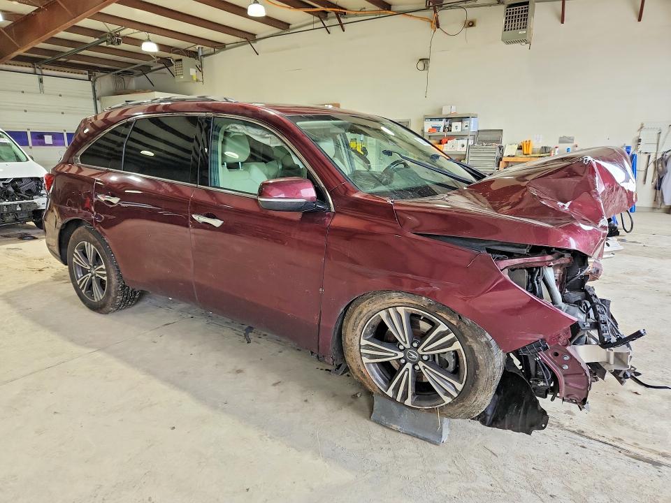 53846996 :رقم المزاد ، 5J8YD4H37JL012967 vin ، 2018 Acura Mdx مزاد بيع