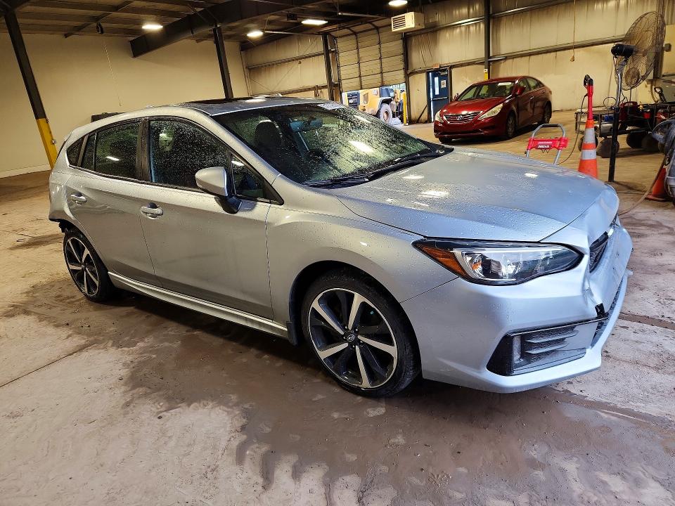 51772616 :رقم المزاد ، 4S3GTAM69L3734486 vin ، 2020 Subaru Impreza مزاد بيع