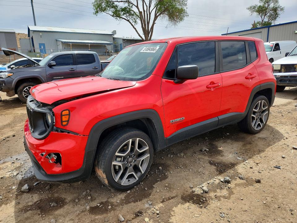 Aukcja sprzedaży 2020 Jeep Renegade, vin: ZACNJBAB2LPL76502, numer aukcji: 51894966
