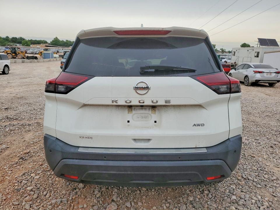 52456376 :رقم المزاد ، 5N1AT3AB8MC758245 vin ، 2021 Nissan Rogue مزاد بيع
