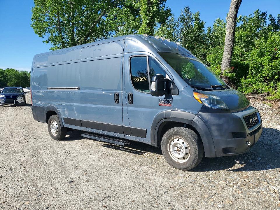 53836596 :رقم المزاد ، 3C6URVJG0LE129388 vin ، 2020 Ram Promaster 3500 مزاد بيع