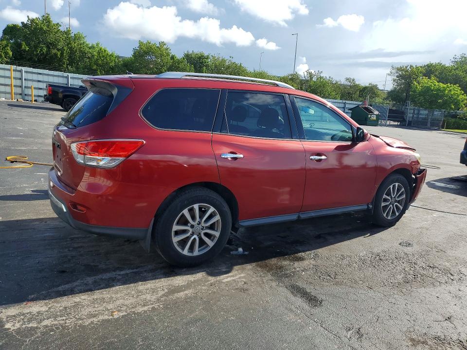 53981356 :رقم المزاد ، 5N1AR2MN0FC715066 vin ، 2015 Nissan Pathfinder مزاد بيع