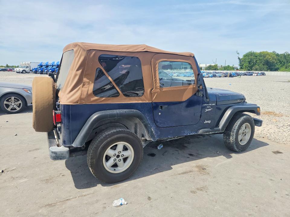 Продаж на аукціоні авто 2000 Jeep Wrangler / Tj, vin: 1J4FA49SXYP798698, номер лоту: 52656976