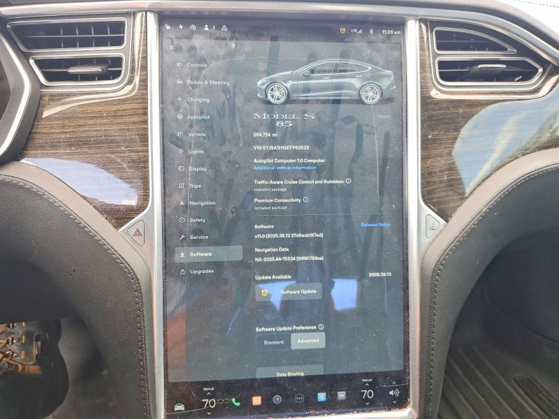 Продажа на аукционе авто 2014 Tesla Model S, vin: 5YJSA1H10EFP62522, номер лота: 53506116
