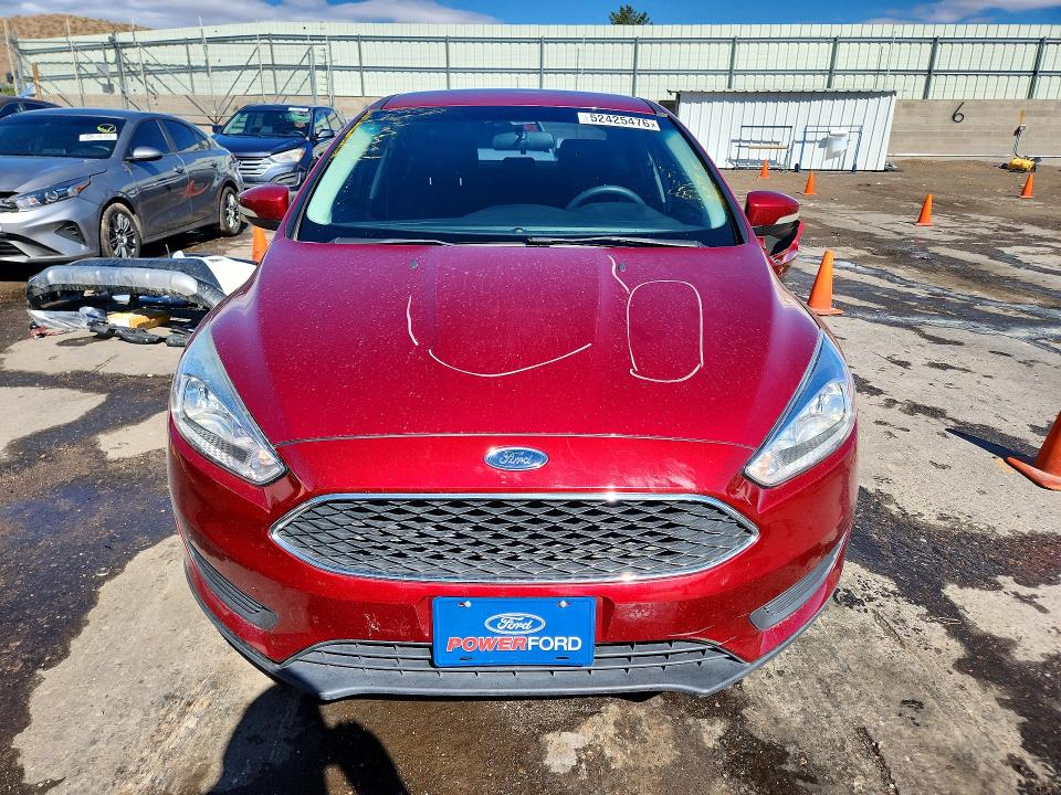 52425476 :رقم المزاد ، 1FADP3F29GL391557 vin ، 2016 Ford Focus مزاد بيع