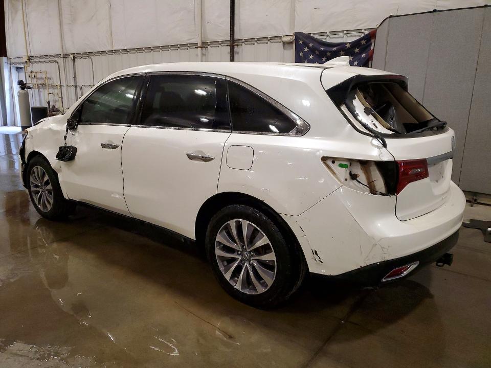 53329726 :رقم المزاد ، 5FRYD4H46EB018662 vin ، 2014 Acura Mdx مزاد بيع