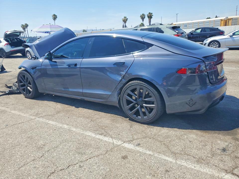 54613036 :رقم المزاد ، 5YJSA1E58MF434352 vin ، 2021 Tesla Model S مزاد بيع