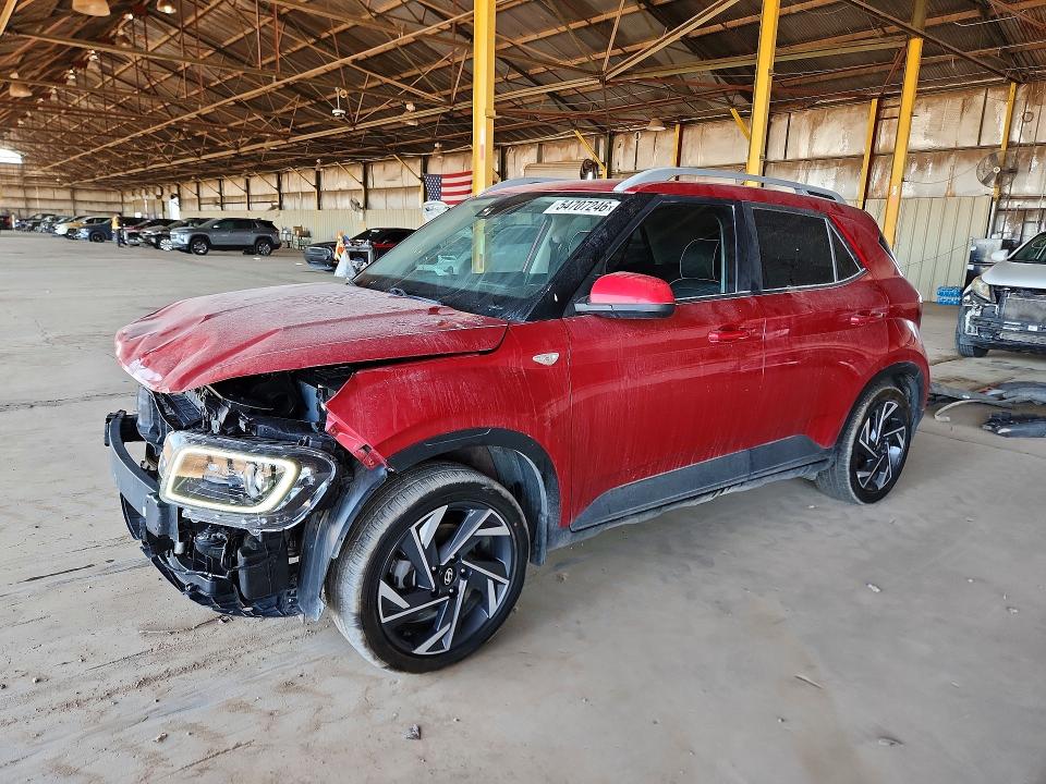 Aukcja sprzedaży 2022 Hyundai Venue, vin: KMHRC8A3XNU150327, numer aukcji: 54707246
