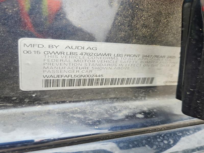 Продаж на аукціоні авто 2016 Audi A4, vin: WAUEFAFL5GN002445, номер лоту: 51704486